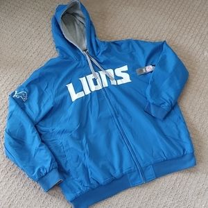NWT NFL Detroit Lions Reversible Jacket 3XL